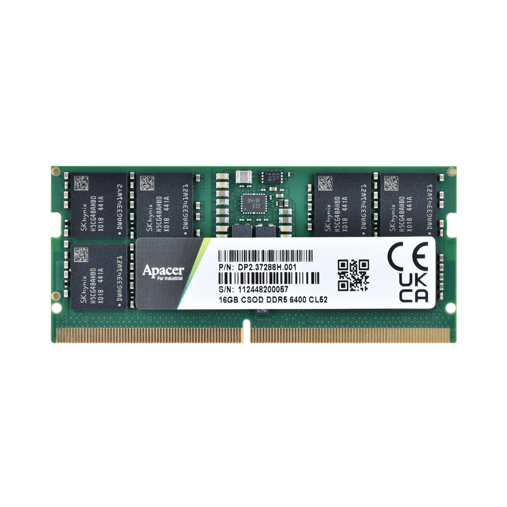 Apacer DDR5 CSODIMM-6400 Memory Module