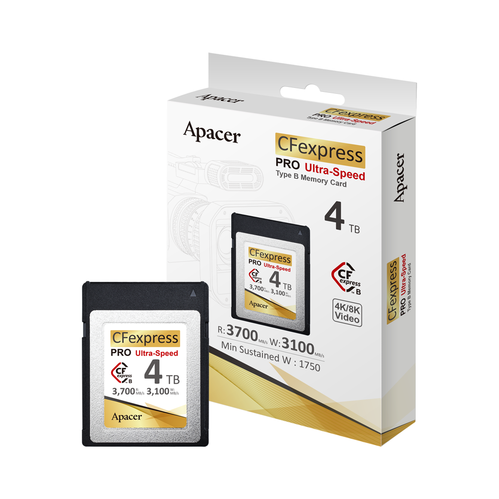 CFexpress TypeB 512GB 4K 8K録画対応（1TB CFexpress Type B 8K 6K 4K 