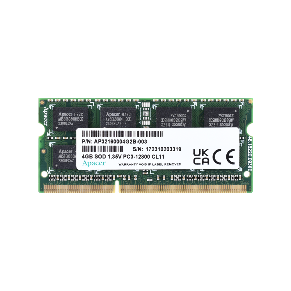 2GB DDR3 SODIMM RAM Module For HP Color LaserJet Enterprise Printers – E5K49A Compatible, 1600MHz, 144-pin