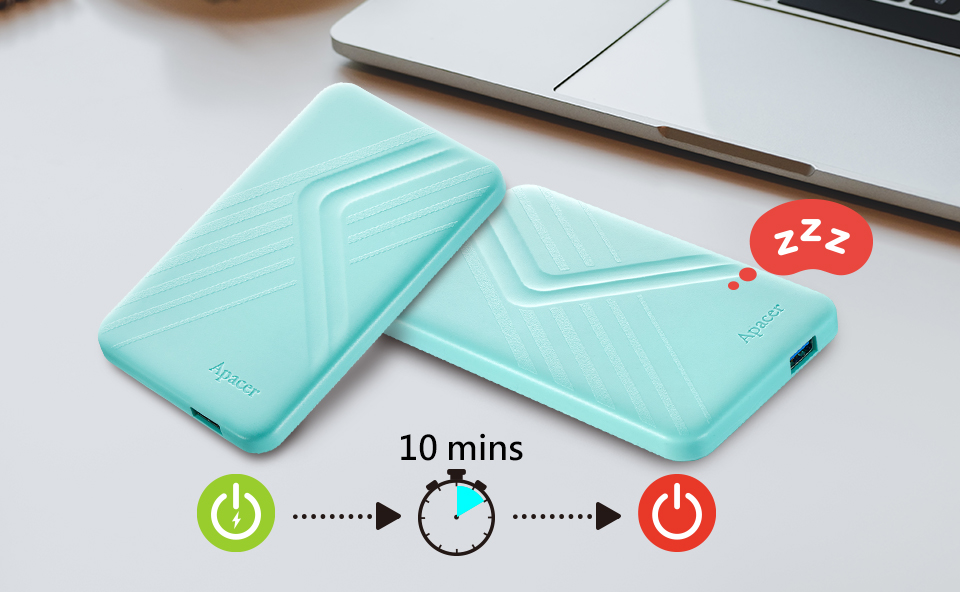2TB External Hard Drive | Recycled-Material Design - Apacer