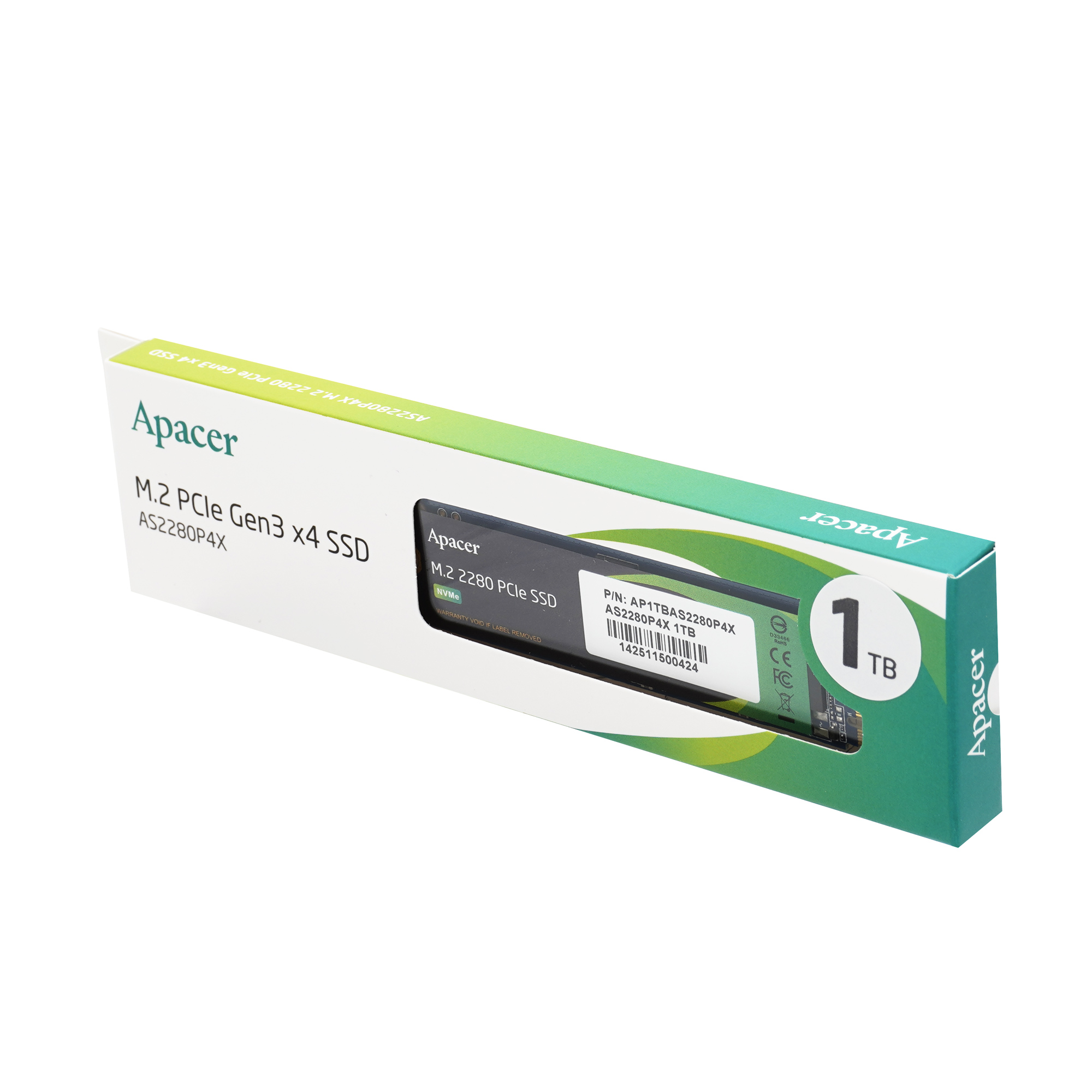 M.2 PCIe SSD AS2280P4X M.2 PCIe Gen3 x4 - Apacer Technology